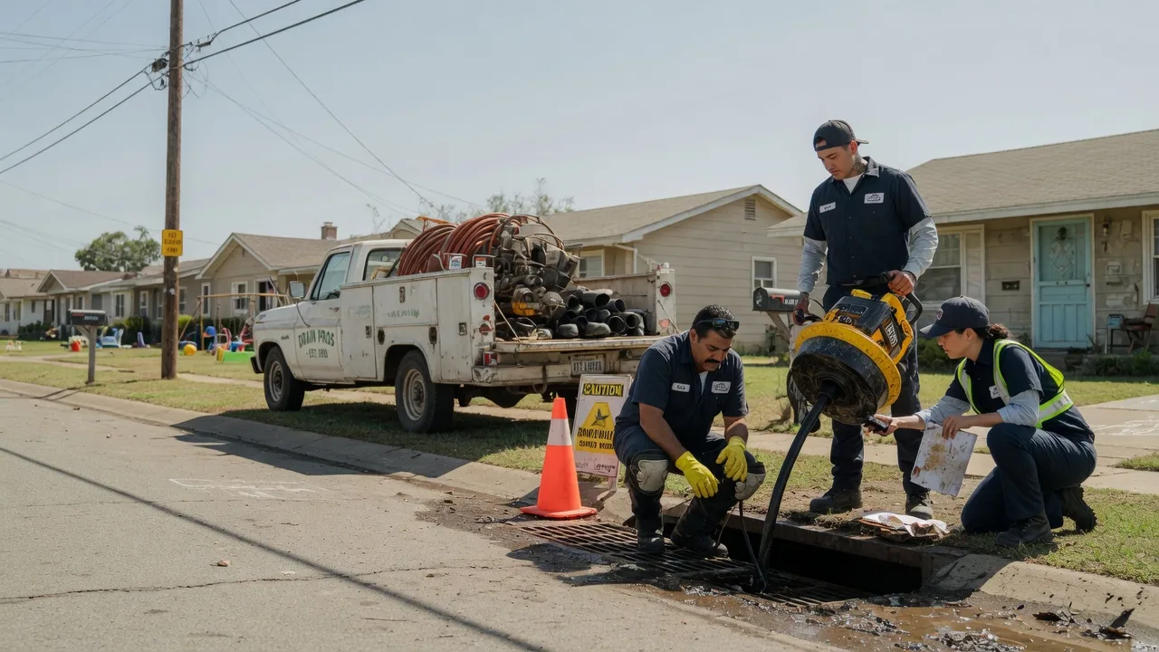Drain Cleaning in Dell City, TX near me